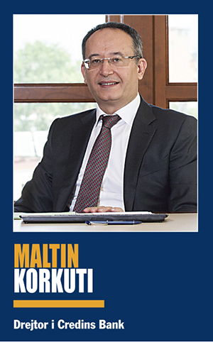 Credins Bank - Maltin Korkuti
